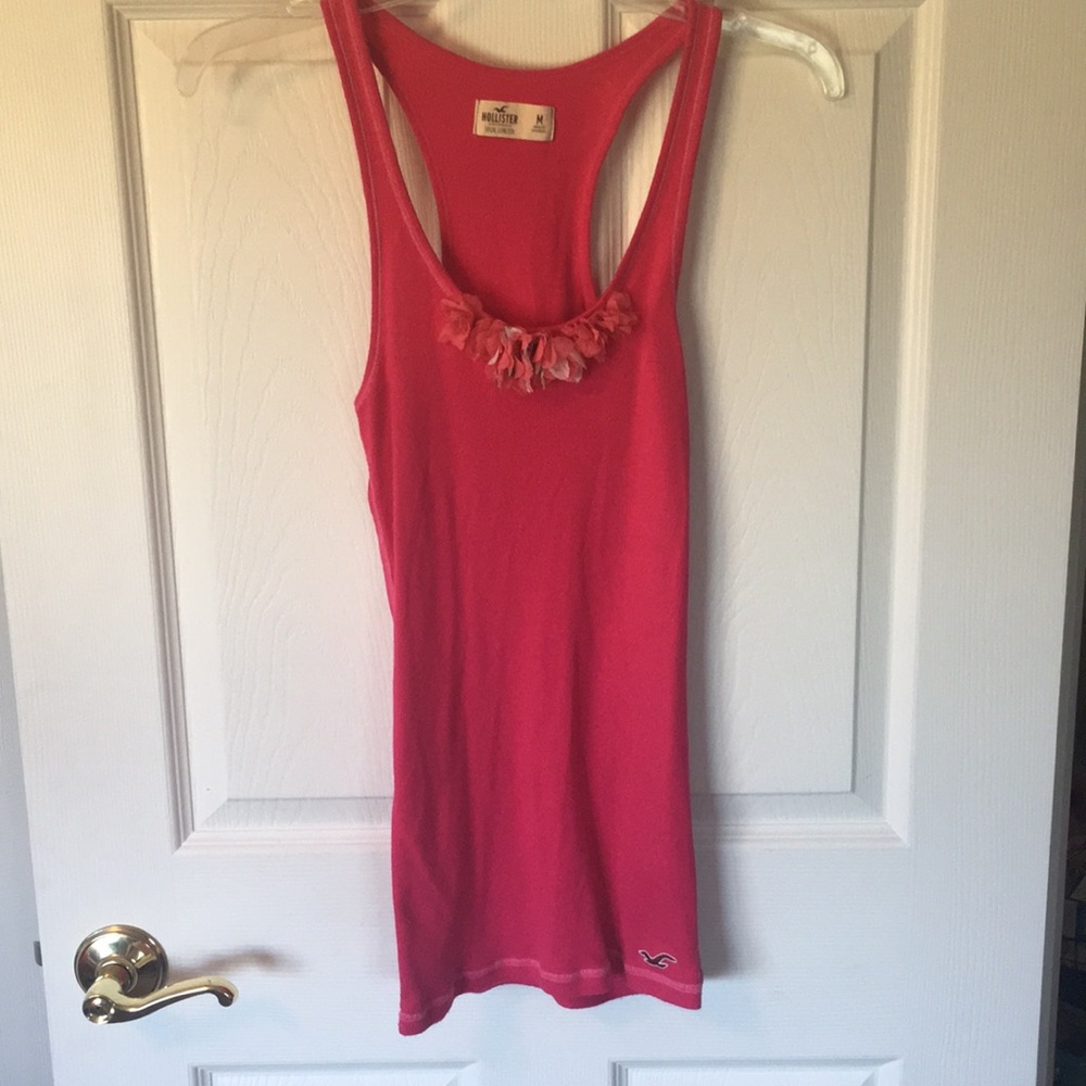 Hollister Tank with Flowery Design